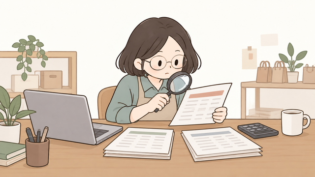 카드매출 자료와 입금내역의 차이를 확대경으로 분석하는 사업자